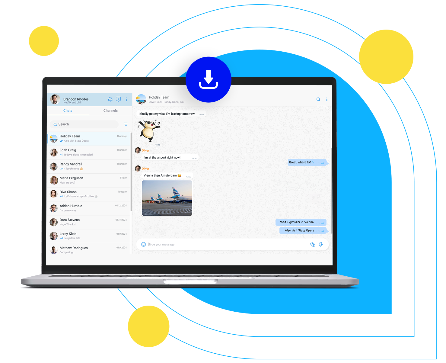 BiP Web - Desktop Communication