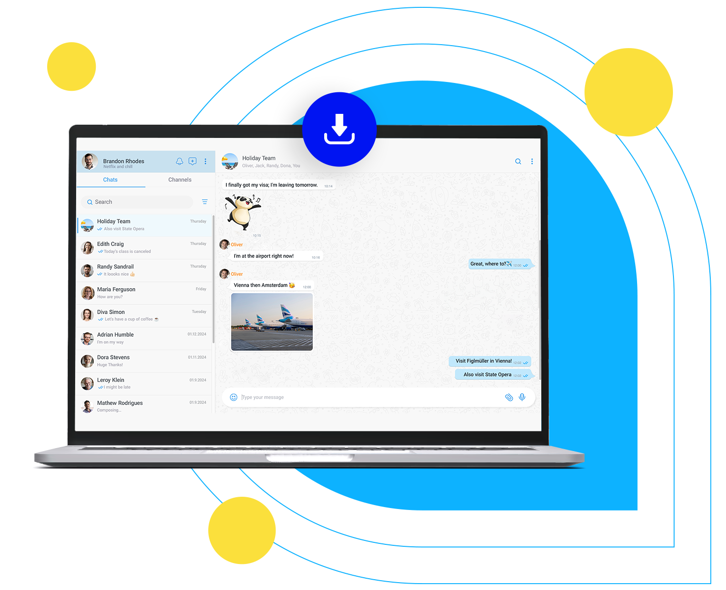 BiP Web - Desktop Communication